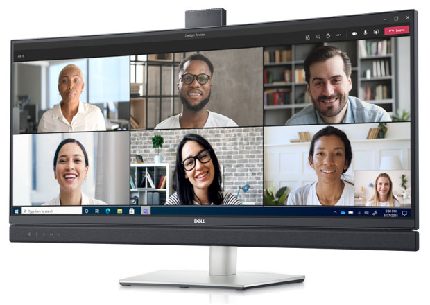 Dell 34 Curved Video Conferencing Monitor